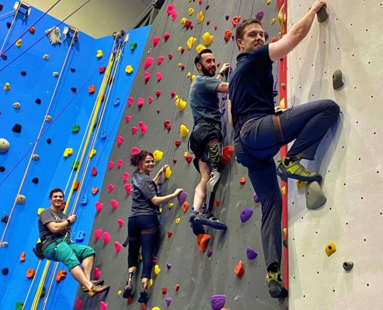 Adaptive Climbing Nights Radnor (Gravity Vault) Prosthetics